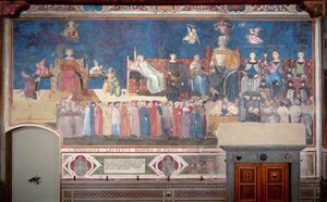 Allegory of Good Government, 1338-40
